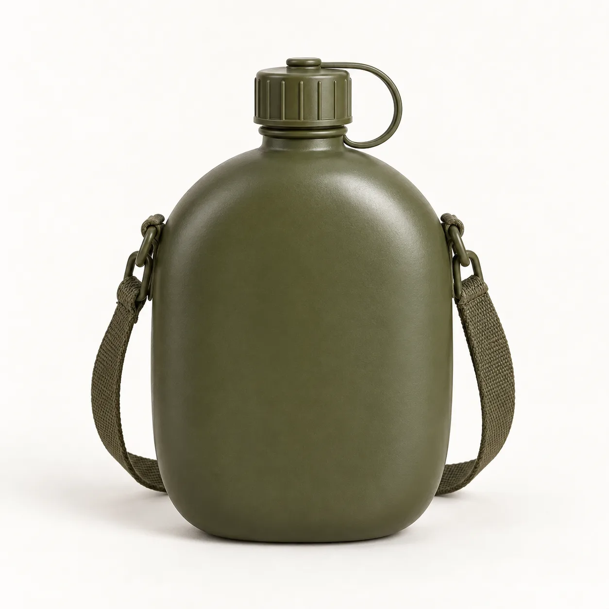 Imagen ilustrativa de Cantimplora de aluminio estilo militar