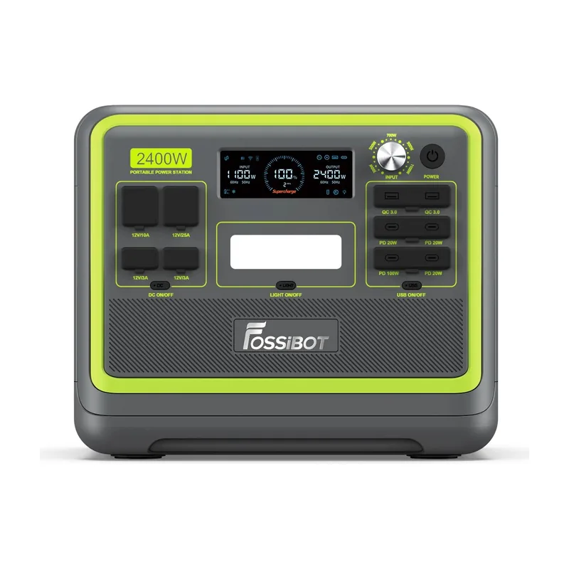 FOSSiBOT F2400: estación de energía LiFePO4 de 2048 Wh y 2400 W