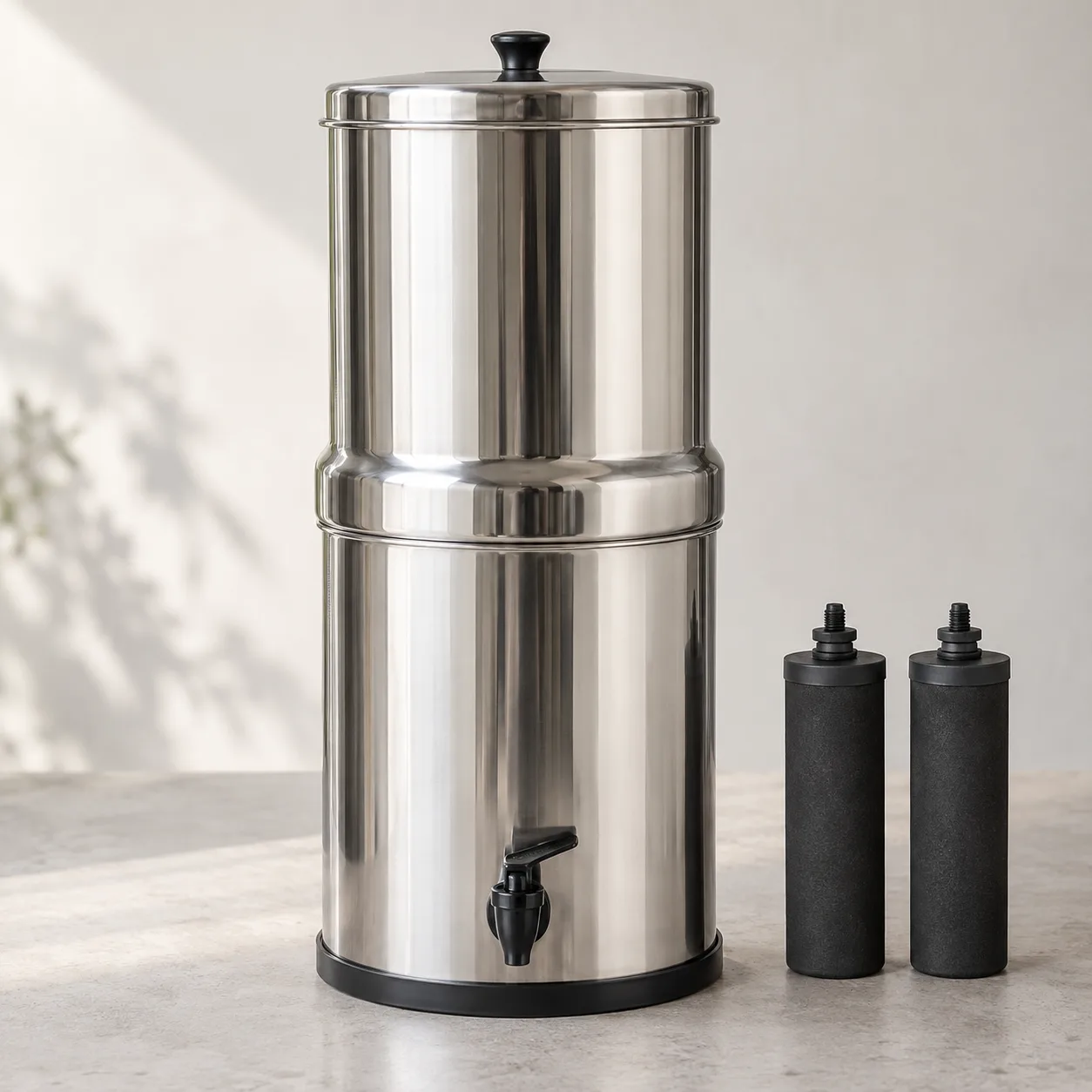 Imagen ilustrativa de Joypur K8772C-KS-XTB filtro de agua por gravedad 8,5 L