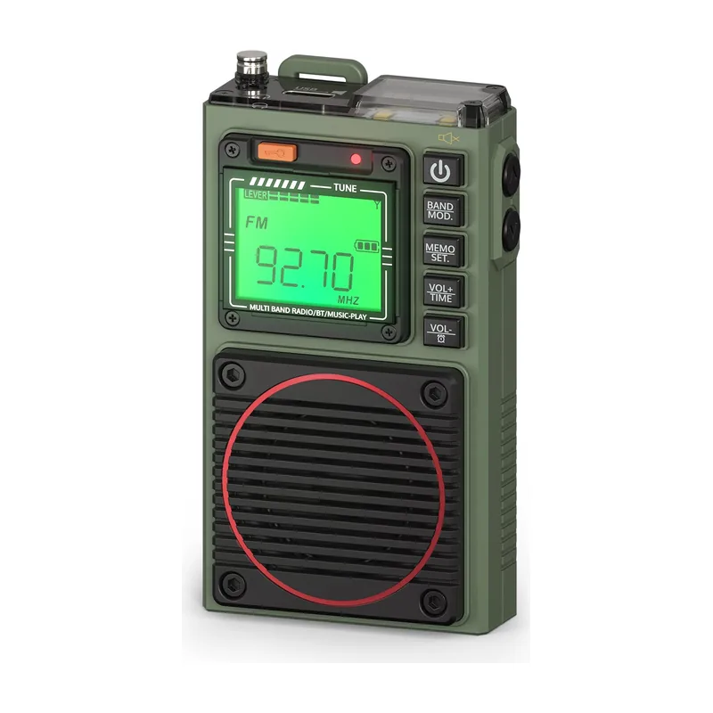 Raddy RF75A radio multibanda recargable con Bluetooth