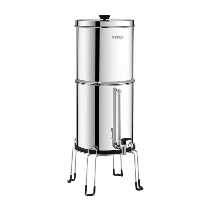 VEVOR filtro de agua por gravedad 8,5 L de acero inoxidable