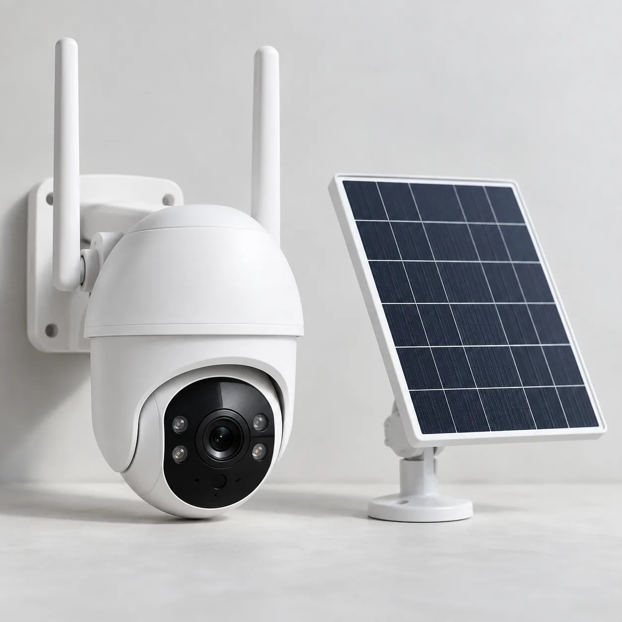 Imagen ilustrativa de Xega 4G LTE Cámara Solar con SIM 2K PTZ Exterior sin WiFi