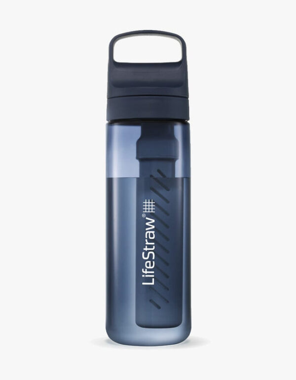 ZGG-A03-g01 Botella filtrante 650ml senderismo — filtro 1500L integrado