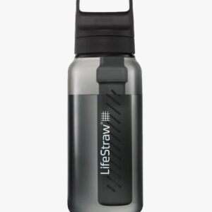 Botella filtrante 650ml senderismo — filtro 1500L integrado