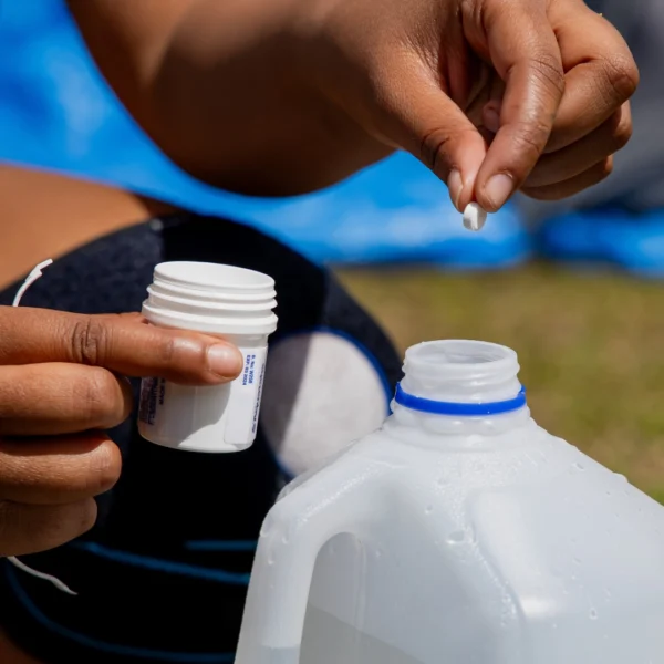 ZGG-A05-g04 Pastillas potabilizadoras dióxido de cloro — 100 unidades