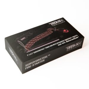 ZGG-F03-g01 Ferrocerio + rascador acero inoxidable — 12000 chispas