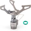 ZGG-F04-g02 Hornillo gas titanio ultraligero 26g — tipo BRS-3000T 2700W