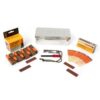 ZGG-F06-g01 Kit completo de encendido — yesca, ferrocerio, cerillas y magnesio
