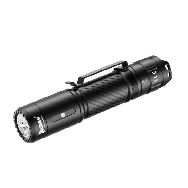 ZGG-I03-g01 Linterna EDC bolsillo 1000 lúmenes USB-C — aluminio aeronáutico