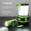 ZGG-I05-g04 Farol LED camping recargable 1000lm — convertible powerbank 4400mAh