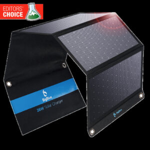 ZGG-I06-g01 Panel solar plegable 28W USB-A + USB-C — eficiencia 23%