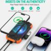 ZGG-I07-g05 Cargador solar powerbank 10000mAh 10W — linterna integrada IPX5