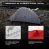 ZGG-R01-g04 Tienda de campaña 1-2 plazas ultraligera 20D Naturehike Cloud Up