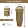 ZGG-R03-g03 Saco de dormir sintético 3 estaciones 5/15°C — 1.4kg