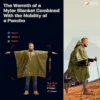 kf-S6245a9600b85463f88d97f6b727de72cv Poncho impermeable termico de emergencia — manta y refugio en uno