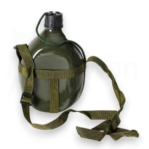 Cantimplora de aluminio estilo militar